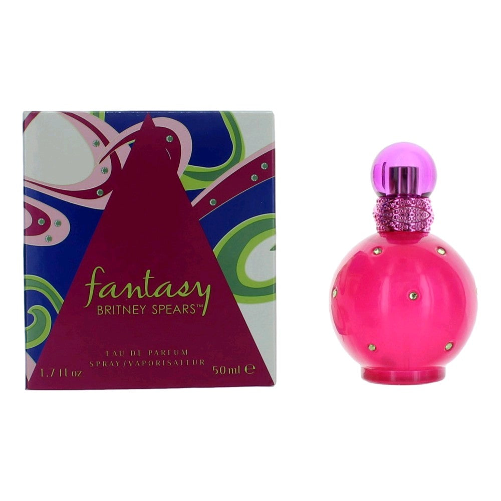 Bottle of Fantasy by Britney Spears, 1.7 oz Eau De Parfum Spray for Women